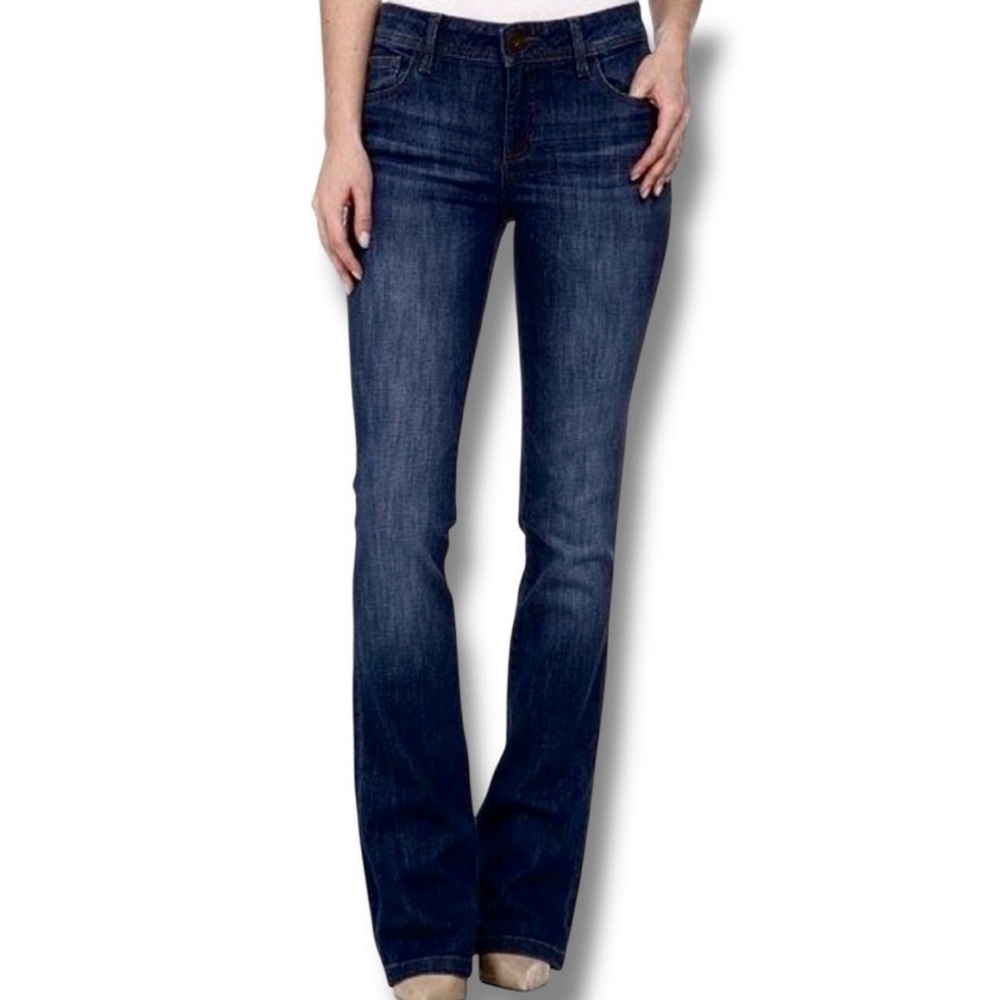 AGOLDE Elodie Darkwash Straight Bootcut Jeans Denim sz 28